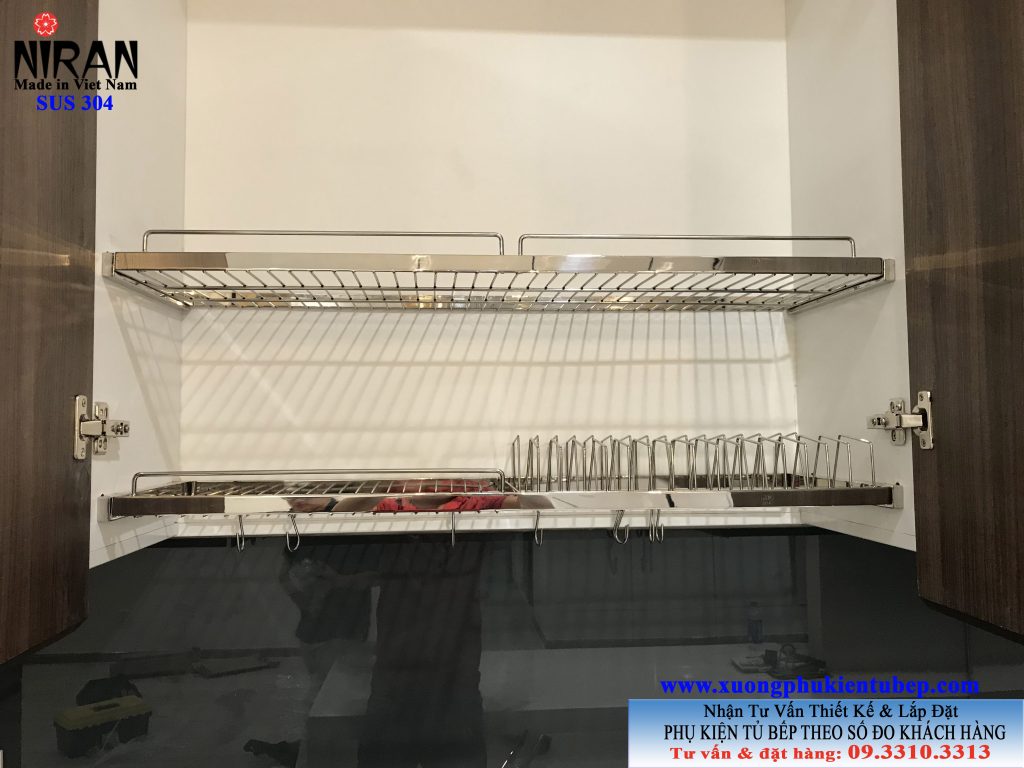 XƯỞNG CHUYÊN SẢN XUẤT PHỤ KIỆN TỦ BẾP INOX 304 THEO SỐ ĐO TỦ BẾP KHÁCH HÀNG. ĐT/Zalo 0933103313