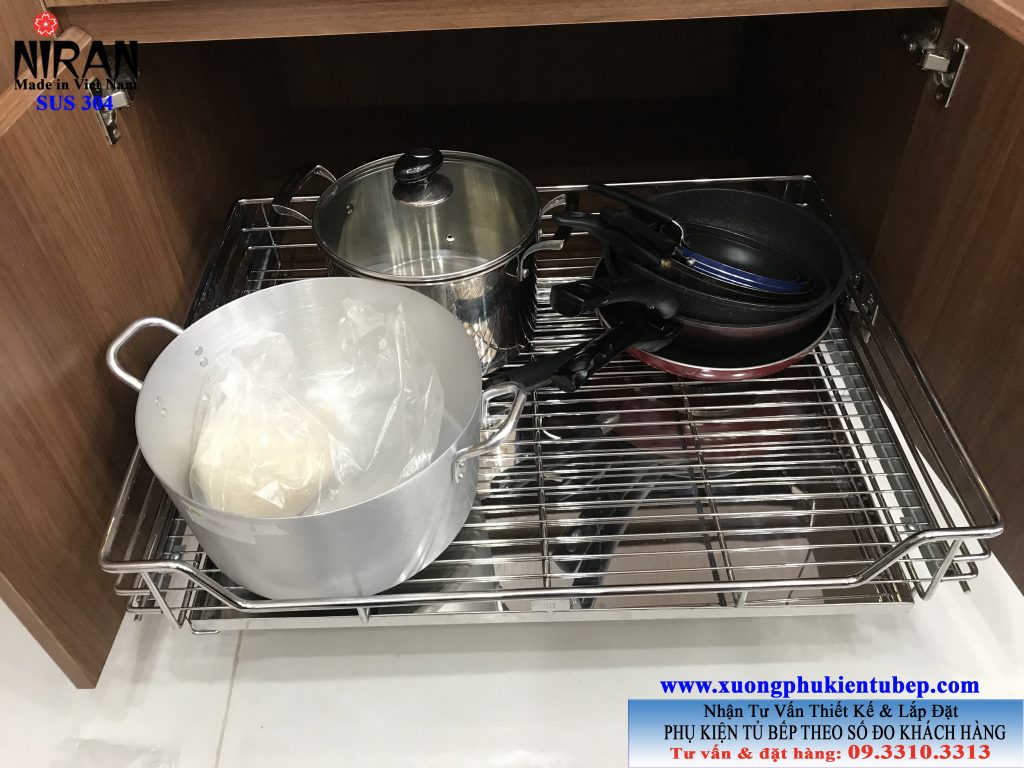 XƯỞNG CHUYÊN SẢN XUẤT PHỤ KIỆN TỦ BẾP INOX 304 THEO SỐ ĐO TỦ BẾP KHÁCH HÀNG. ĐT/Zalo 0933103313