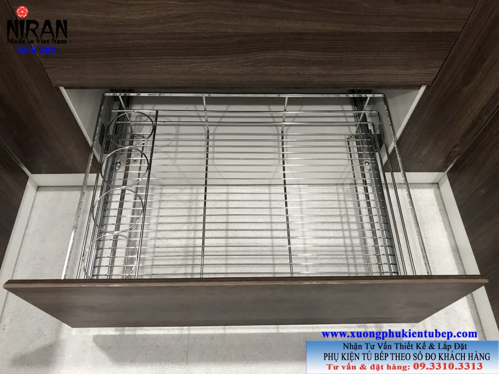 XƯỞNG CHUYÊN SẢN XUẤT PHỤ KIỆN TỦ BẾP INOX 304 THEO SỐ ĐO TỦ BẾP KHÁCH HÀNG. ĐT/Zalo 0933103313
