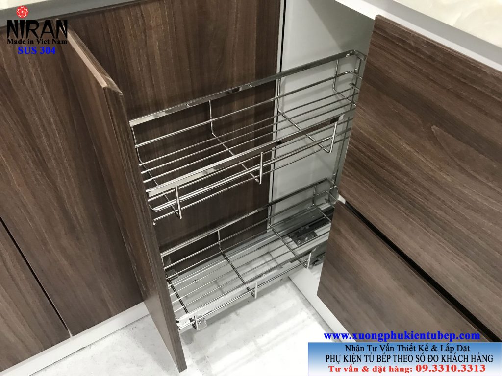 XƯỞNG CHUYÊN SẢN XUẤT PHỤ KIỆN TỦ BẾP INOX 304 THEO SỐ ĐO TỦ BẾP KHÁCH HÀNG. ĐT/Zalo 0933103313