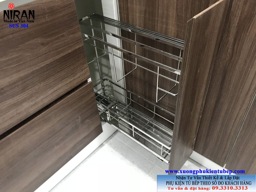XƯỞNG CHUYÊN SẢN XUẤT PHỤ KIỆN TỦ BẾP INOX 304 THEO SỐ ĐO TỦ BẾP KHÁCH HÀNG. ĐT/Zalo 0933103313