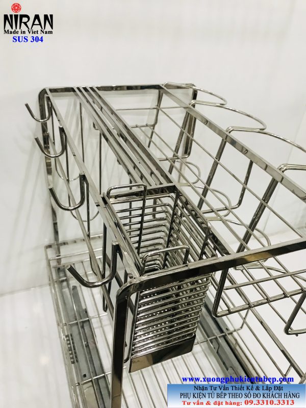 Kệ gia vị Niran inox 304 NR0303