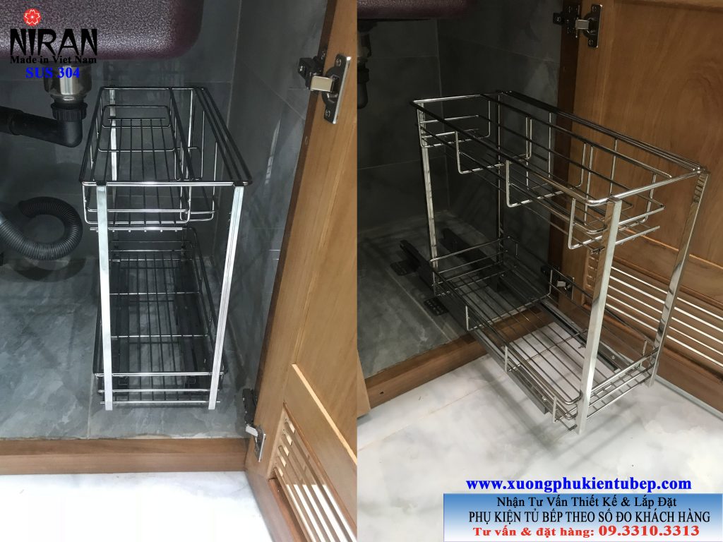 Kệ đựng dao thớt inox 304 Niran