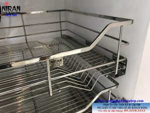 Rổ đựng chén dĩa xoong nồi inox 304 Niran
