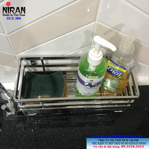Kệ đựng nước rửa chén inox 304 Niran