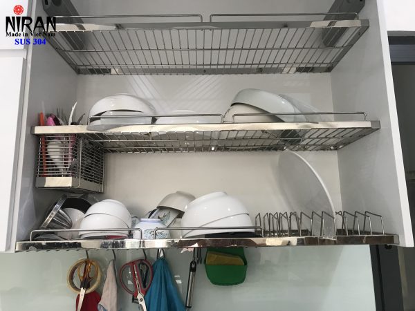 kệ đựng chén âm tủ 3 tầng kệ đựng chén âm tủ 3 tầng