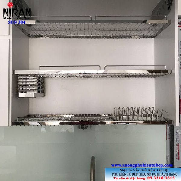 Kệ âm tủ 3 tầng Niran NR0108 Kệ âm tủ 3 tầng Niran NR0108