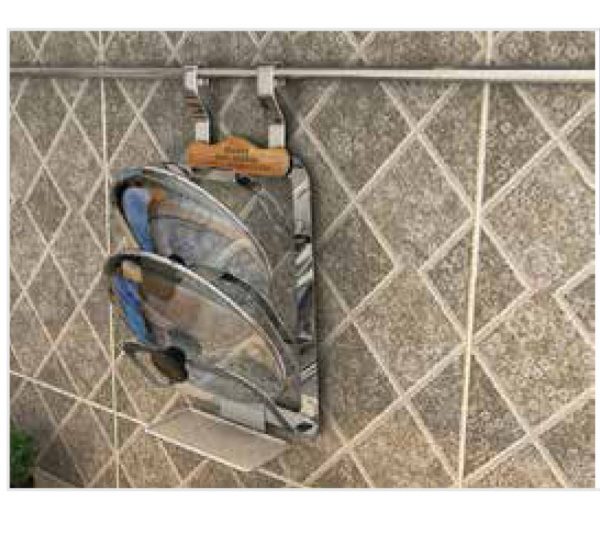 Giá treo ngoài để vung inox 304 EV18 – Eurogold