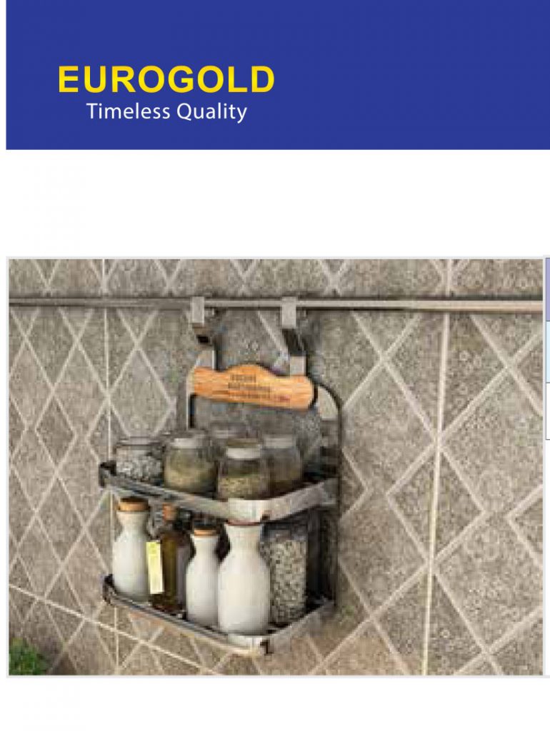Giá treo ngoài gia vị 2 tầng EV28 – Eurogold