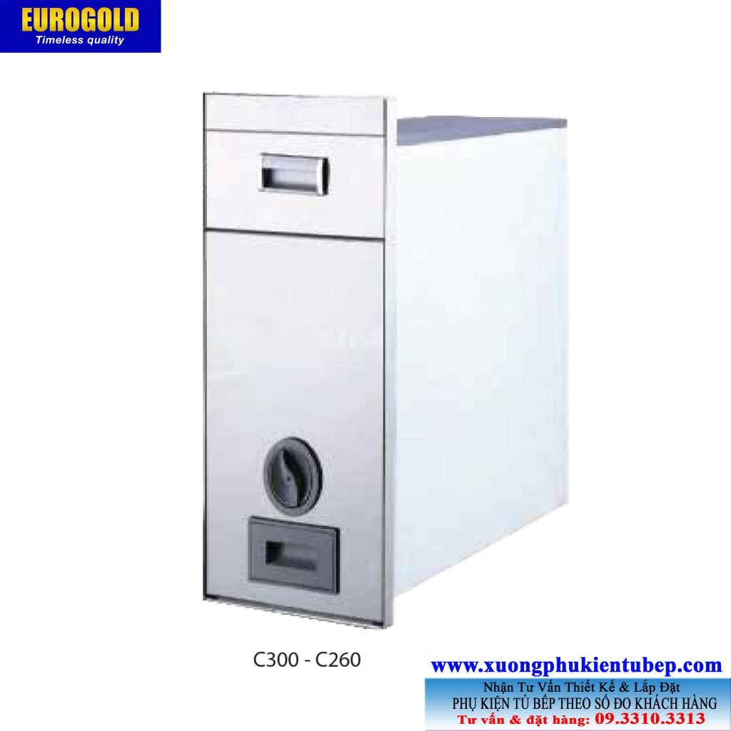 Thùng gạo gương C260 Eurogold