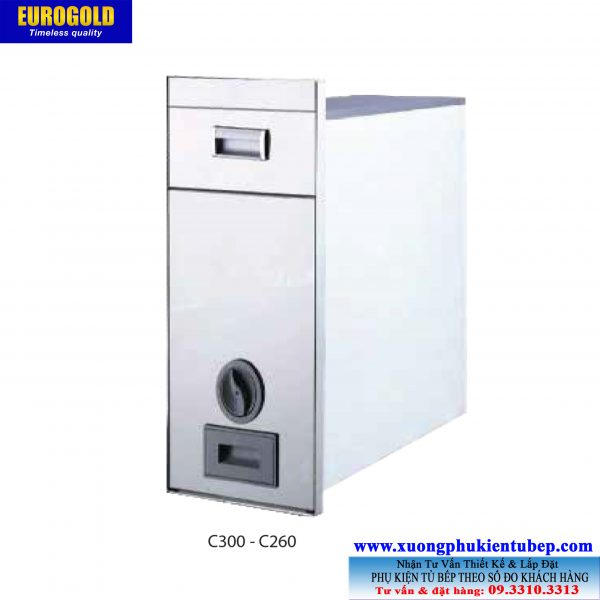 Thùng gạo gương C260 Eurogold
