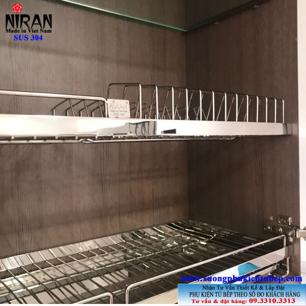 kệ chén inox tủ trên kệ chén inox tủ trên
