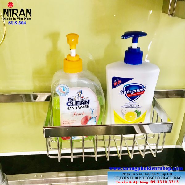 Kệ đựng chai nước rửa chén