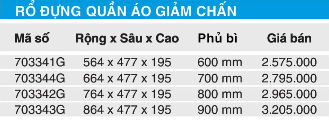Bảng giá rổ đựng quần áo Higold 703341