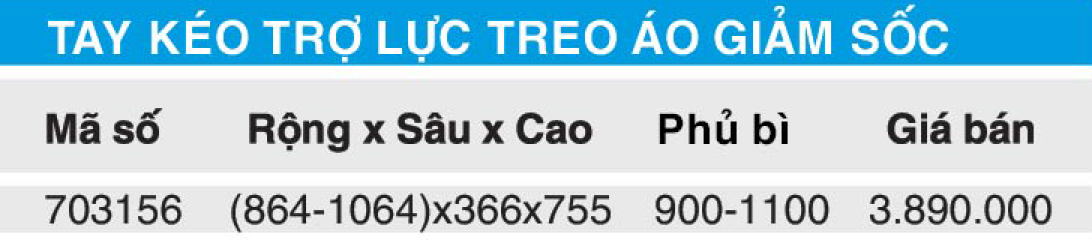 Bảng giá tay kéo Higold 703156