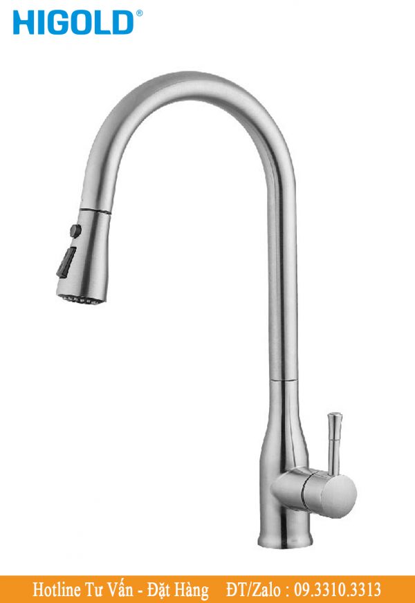 VOI RUA DAY RÚT INOX 304 HIGOLD 980094 VOI RUA DAY RÚT INOX 304 HIGOLD 980094