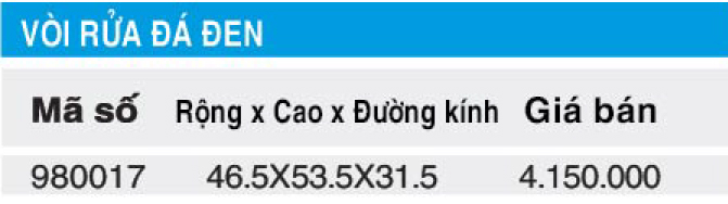 Bảng giá vòi rửa Higold 980017